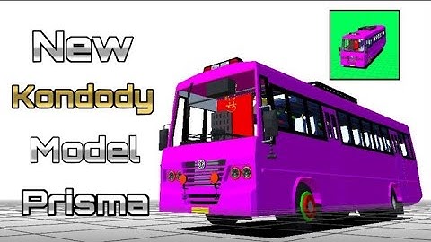 kondody bus prisma 3d model | Gaming_With_Abhay