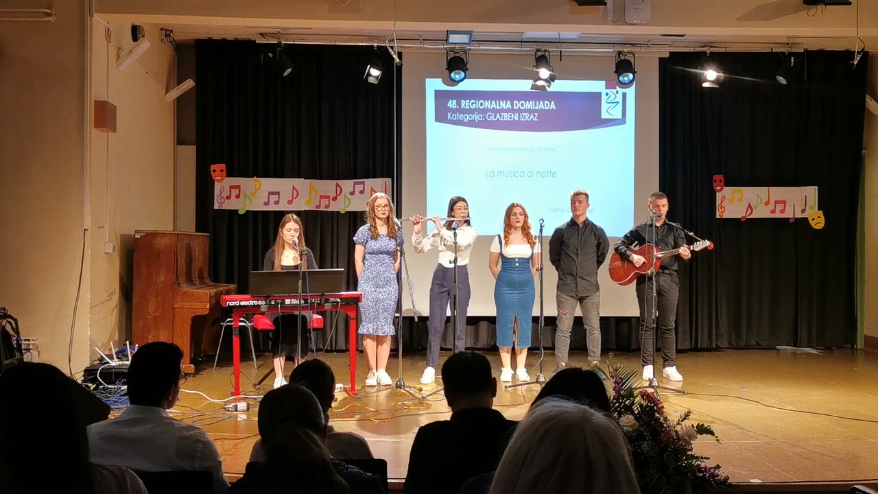 La musica di notte -  Učenički dom Pakrac