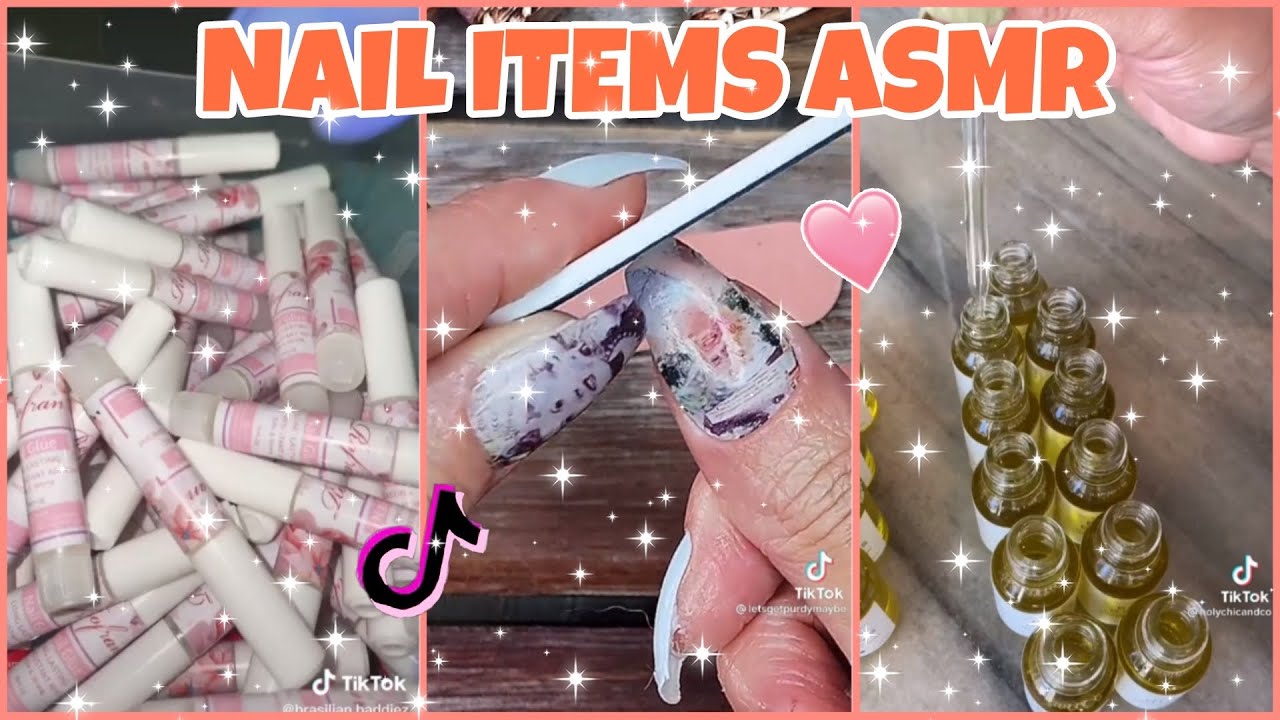 PART 1: RESTOCK & REFILL NAIL ITEMS ASMR 💅 #Nails Supplies and Essentials Tiktok Compilation finds.
