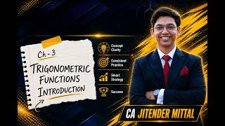 Class 11| Trigonometric Functions | CBSE | NCERT | Introduction | All Concepts | CA JITENDER MITTAL