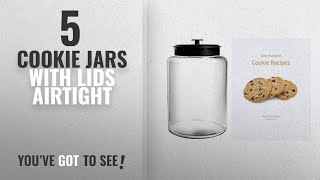 Best Cookie Jars With Lids Airtight 2018 2 5 Gallon Cookie Jar with Black Metal Airtight Lid