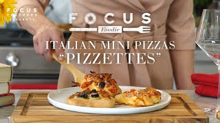 Make Mini Pizzas &quot;Pizzettes&quot; Inspired By Book Club: The Next Chapter | Focus Foodie | Ep 8