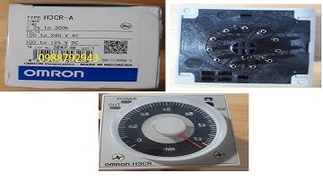 Hướng Dẫn Cài Đặt Timer Đa Năng Omron H3CR-A AC100-240/DC100-125 Chi Tiết Nhất @khoiomron