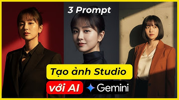 Cách tạo ảnh AI chân dung đẹp như Studio (2025) ✅| 3 Prompt