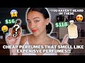 🤑CHEAP PERFUMES THAT SMELL LIKE EXPENSIVE PERFUMES!!🤑YOU HAVEN'T HEARD OF THESE!!