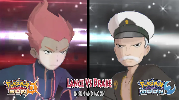 Pokemon Sun and Moon: Champion Lance Vs Elite Four...