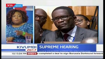 NASA granted access of IEBC servers: Supreme hearing