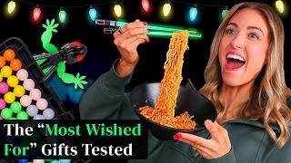 I Bought Every GIFT IDEA off AMAZONS MOST WISHED FOR List - whats worth buying??
