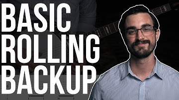 Basic Rolling Backup (4/4 and 3/4)! // Bluegrass Banjo Lesson