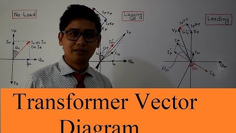 07. Transformer Vector Diagram (No load, Lagging, Leading)