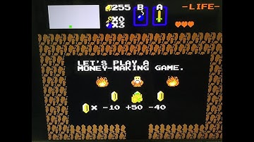Legend of Zelda: ALWAYS WIN “Money Making Game” Cheat/Hack Rupees NES Classic Edition)