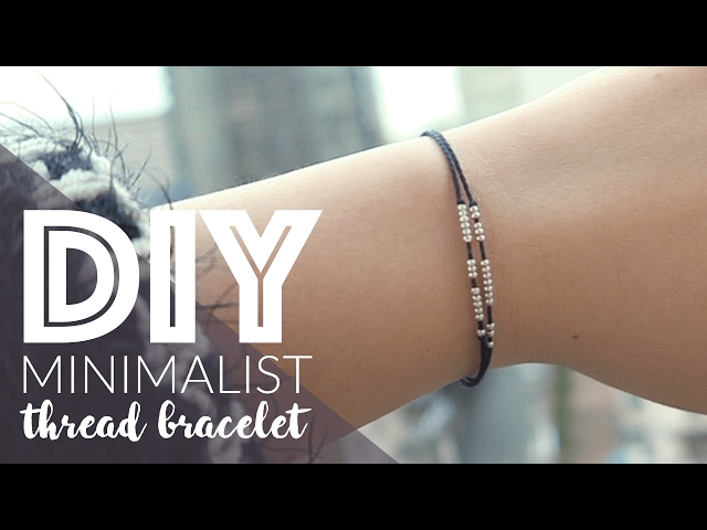 DIY Delicate Delica Seed Bead Adjustable Bracelet