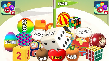 Merge Blocks 3D - 2048 Puzzle video games walkthrough Android, iOS New Update All Levels #2