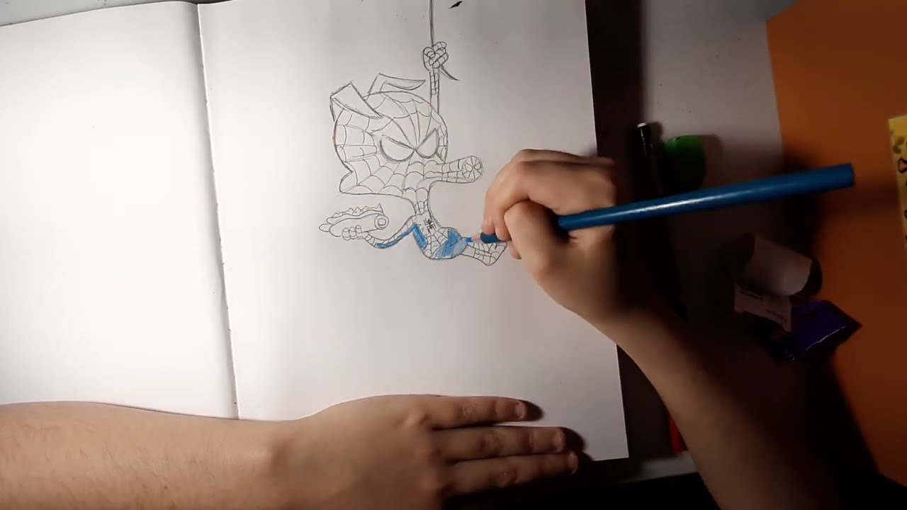 How to draw Spider-Ham | Spider-Man: into the spider-verse