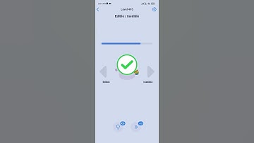 EASY GAME – BRAIN TEST LEVEL 495 EDIBLE / INEDIBLE