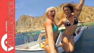 Girl Surf Trip - Cactus and Sombreros - Keshia Eyre