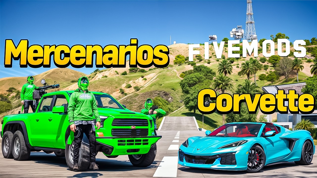 UTILIZO MI CORVETTE C8 PARA DESTRUIR LA RED DE NARCOS MÁS PELIGROSA | GTA RP 😱