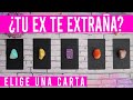 TU EX: ¿Te extraña, piensa en ti o le das igual? - Tarot 🔮✨