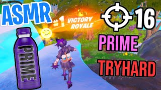 ASMR Gaming 😴 Fortnite Prime Tryhard! Relaxing Taste Test 🎮🎧 Controller Sounds + Whispering 💤 screenshot 5