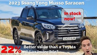 SsangYong Musso - Save up to 22% on your next pickup? IN STOCK NOW