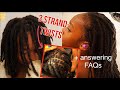 ZION’S JOURNEY SO FAR | 3 STRAND TWISTS + FAQs | 3 YEARS LOCD