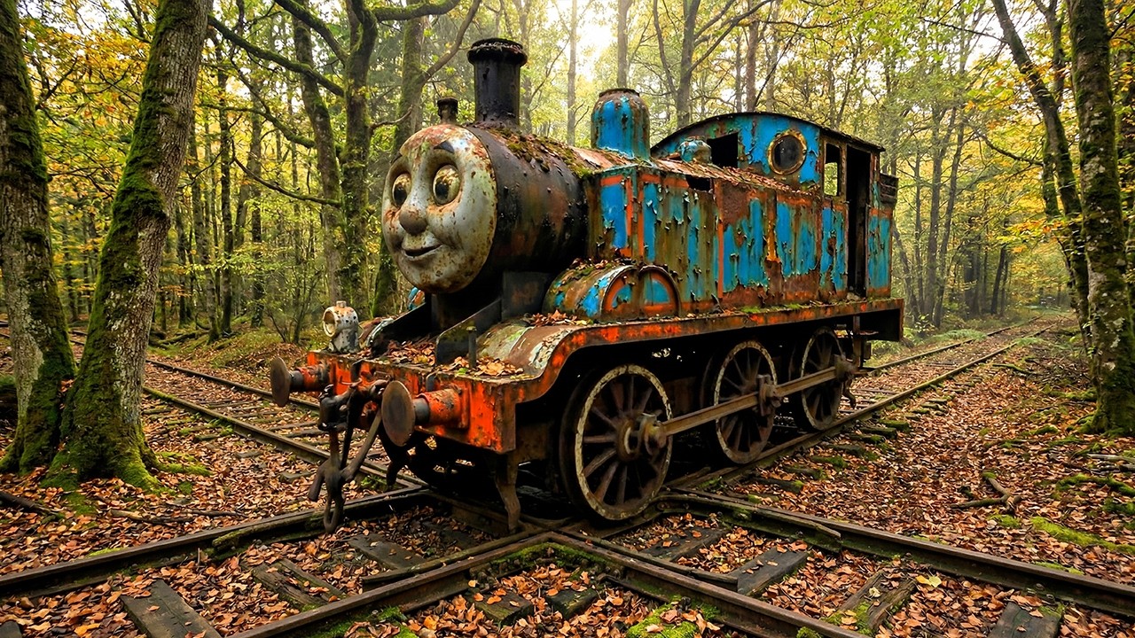 This Shouldn’t Be Real… Buying a Real Thomas the Tank Engine and Restoring It