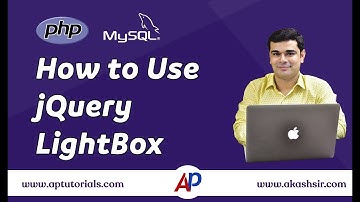 How to Use jQuery LightBox in PHP