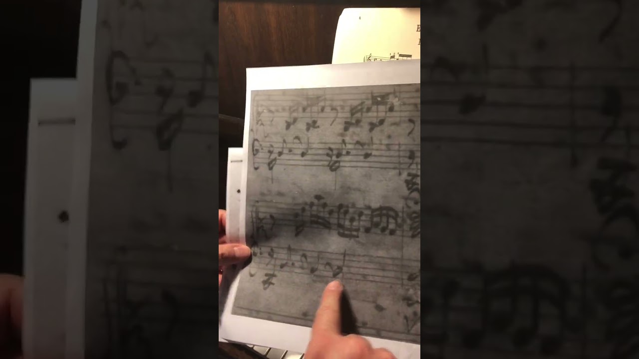 Bach Prelude C major I WTC; PIANIST’S KITCHEN 