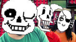 Sans and Chara singing All Star, but with memes. [REUPLOAD]