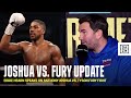 Anthony Joshua vs. Tyson Fury, "Belts Or No Belts," WILL Happen in 2021 According to Eddie Hearn