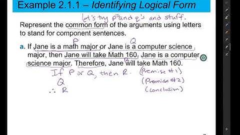Math 160 Discrete Math - Section 2.1: Logical Equivalencies and Truth Tables