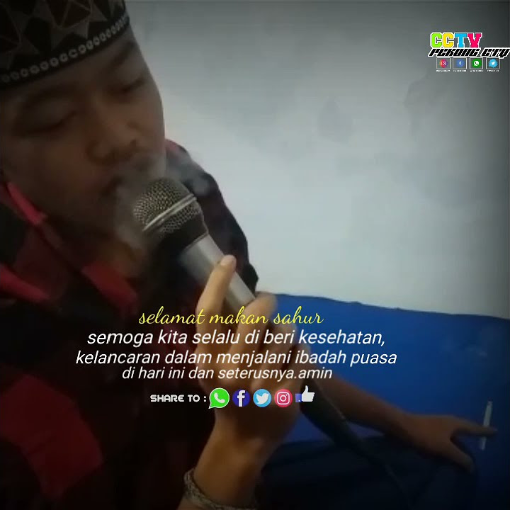 STORY WA BANGUNIN SAHUR 17 DETIK..