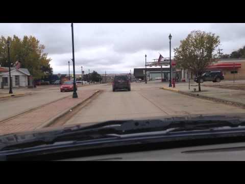 A trip through Watford City, ND from the north.