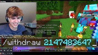 Princezam Withdraws 2,147,483,647 Hearts on Lifesteal SMP
