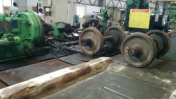 Making of Wheels | Gorakhpur Rly | Kharkhana | #railway #electrical #mechanic