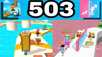 Shortcut Run VS Run Of Life: GameplayWalkthrough All Levels ( part 503)