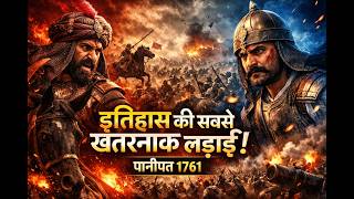 THIRD BATTLE OF PANIPAT | Explained in hindi