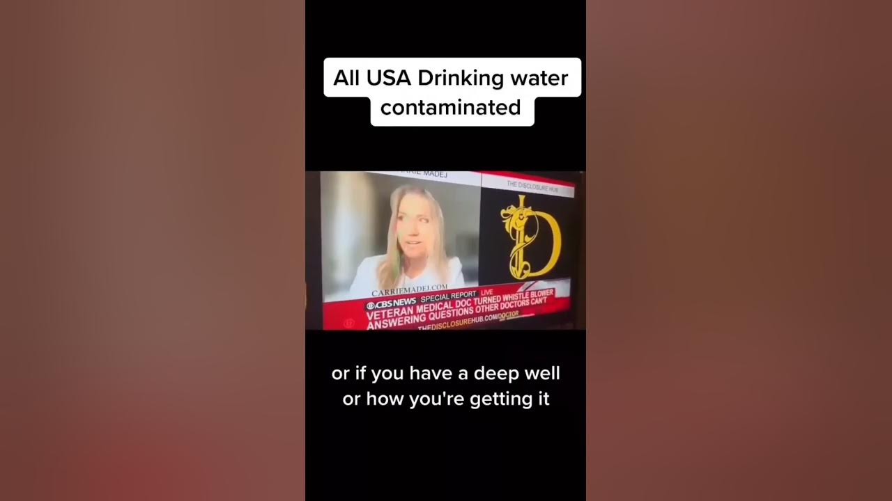 Your Tap Water IS Contaminated. .see link for how to make your own water purifier