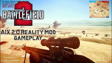 Battlefield 2: AIX 2.0 Reality mod gameplay