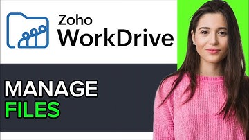 NEW! How to Manage Files on Zoho WorkDrive in 2025!