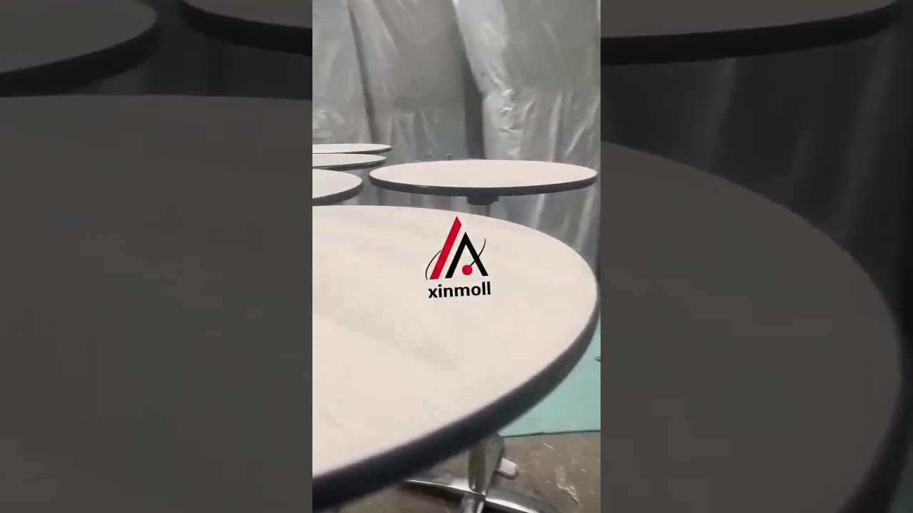 Durable Folding Bar Table with MDF Top – Modern Stainless Steel Cocktail Furniture