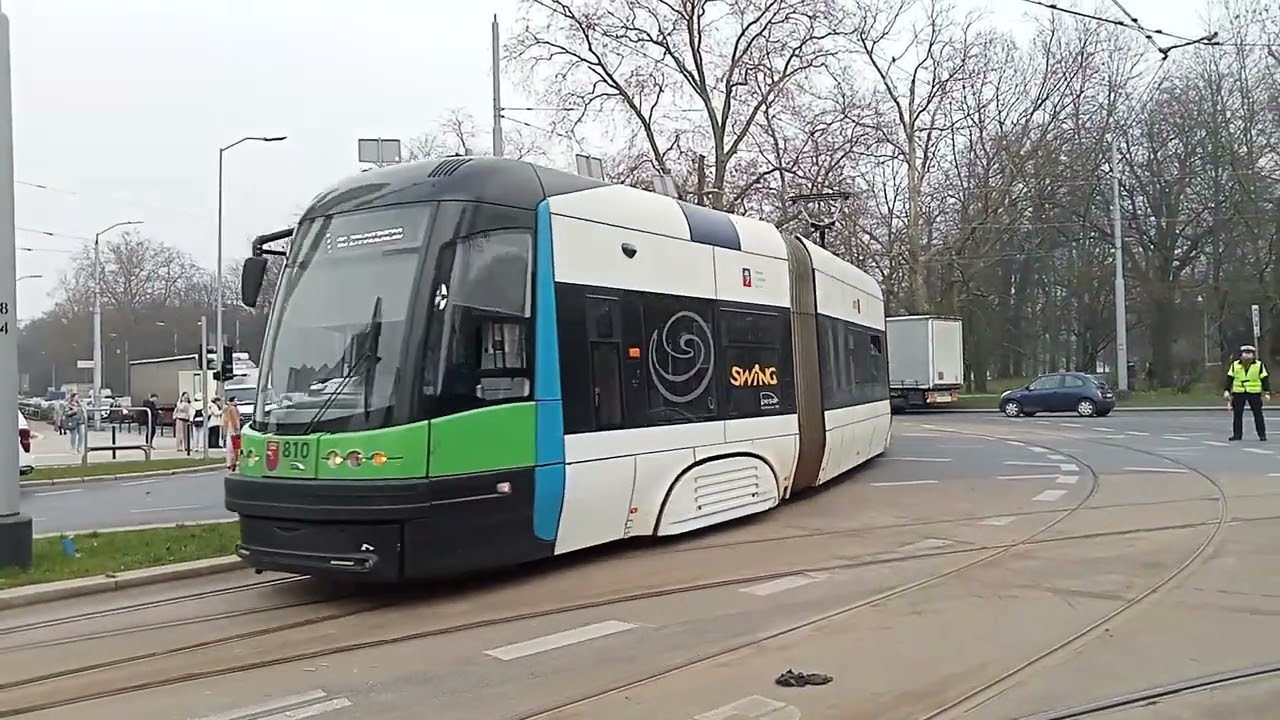 Trójkątowanie na Matejki w Szczecinie