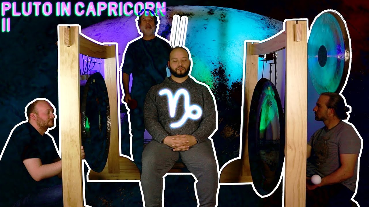 The End of Pluto in Capricorn Pt. II | Guided Sound Healing with Paiste Pluto and Saturn Gongs