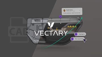 Vectary: from CAD to interactive 3D viewers - automotive parts