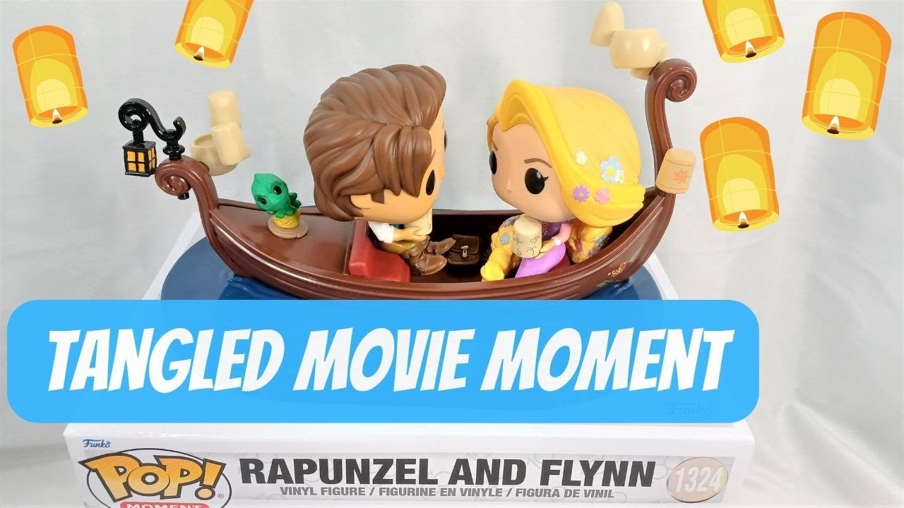 Funko Figurines Raiponce et Flynn Pop! en vinyle Disney100, Raiponce