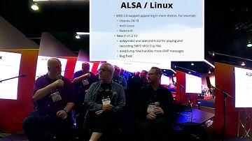 Latest MIDI 2.0 Developments in Apple, Google, Linux and Microsoft Operating Systems At NAMM 2025