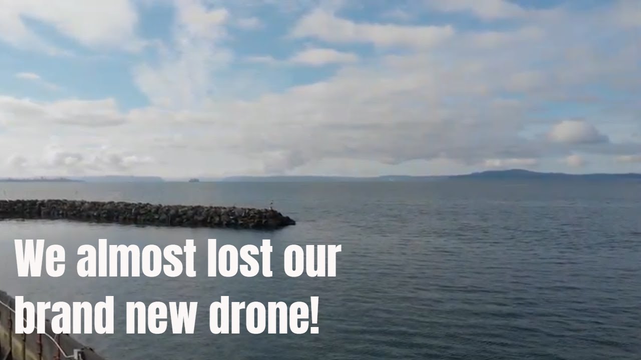 We almost lost our brand new drone! | Boating Journey