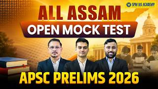 APSC Prelims 2026 || All Assam Open Mock Test || 29th June || Register Now || SPM IAS Academy