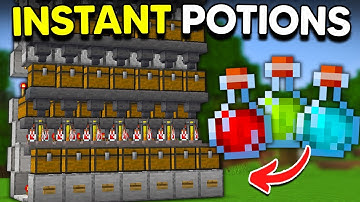 Minecraft Easy Automatic Potion Brewer (UPDATED VERSION)