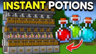 Minecraft Easy Automatic Potion Brewer (UPDATED VERSION)